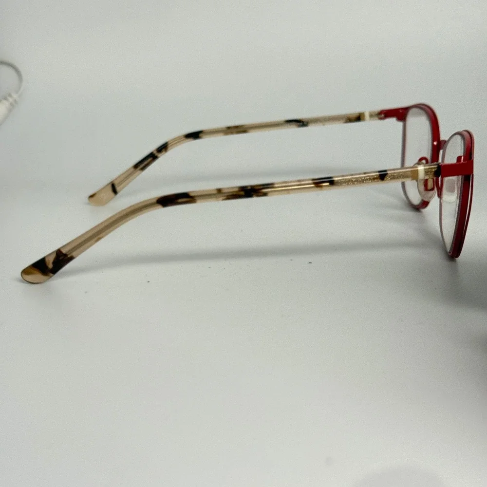 Nifties NI9477 col 4022 Red Tortoise‎ Shell Eyeglasses Frames Womens Glasses